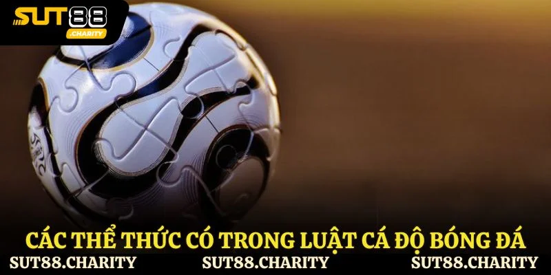 Các thể thức có trong luật cá độ bóng đá
