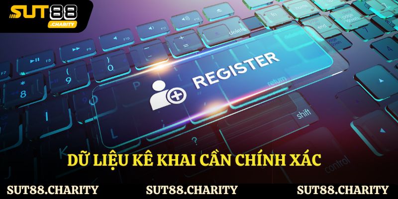 Cần điền thông tin chính xác