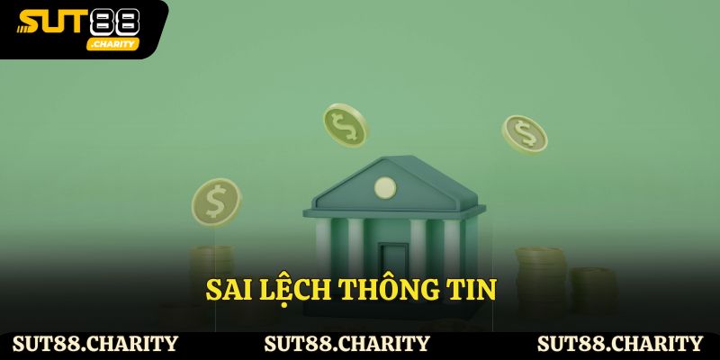 Sai lệch thông tin
